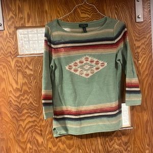 Multi color sweater
